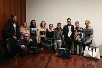 El joven aruquense José David Batista gana el VIII Festival de la Canción de Telde (Foto Francisco Javier Santana)